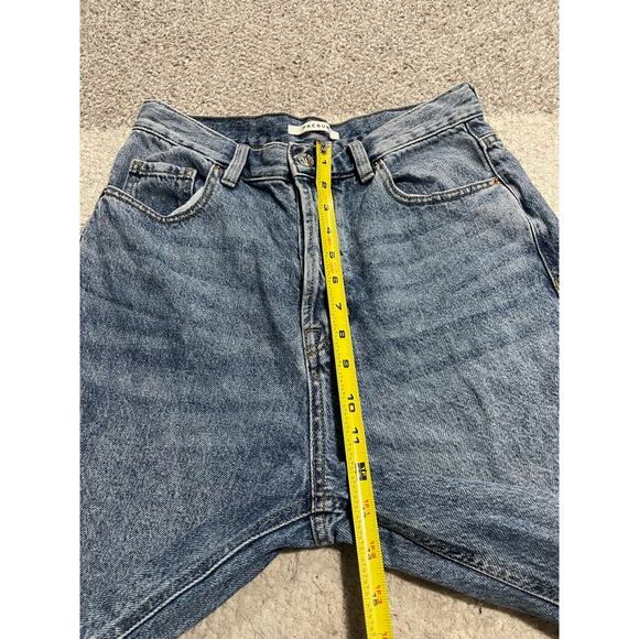 Pacsun High Rise Bootcut Cropped Jeans Womens 28 (28x22 actual measurement) Blue - Picture 4 of 13